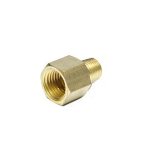 Reducer 1/4 Female Npt to 1/8 Male Npt Pipe Adapter Brass Fitting Water Air Gas Fuel 120-BA FasParts