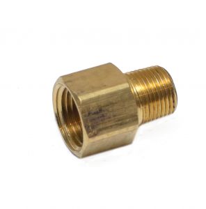 Reducer 1/2 Female Npt to 3/8 Male Npt Pipe Adapter Brass Fitting Water Air Gas Fuel FP120-DC