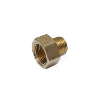 120-ED Reducer 3/4 Female Npt to 1/2 Male Npt Pipe Adapter Brass Fitting Water Air Gas Fuel FasParts