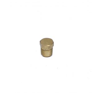 1/4 Male Npt Hex Head Pipe Plug Brass Fitting Water Oil Gas Cored Hollowbody 121-B