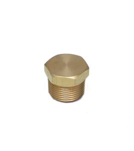 1 inch Male Npt Hex Head Pipe Plug Brass Fitting Water Oil Gas Cored Hollowbody 121-H FasParts