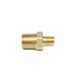 Hex Nipple Reducer 1/2 to 1/4 Male Npt Brass Fitting Air Water Fuel Oil Gas 122-DB FasParts