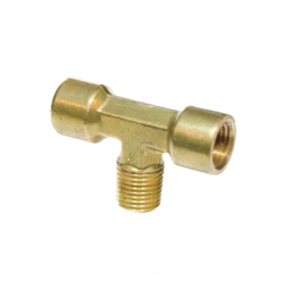 1/4 Npt Female to Male Center Branch Tee Brass Pipe Fitting Water Oil Gas Air FP106-B