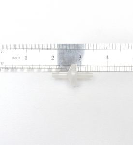 PVC-4MM 5/32 Barbed Check Valve Plastic