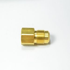 5/8 Male Sae 45 Flare to 1/2 Female Npt Pipe Adapter Fitting for Propane Gas HVAC