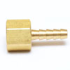 126 Brass Female NPT FPT to Hose Barb Straight FasParts