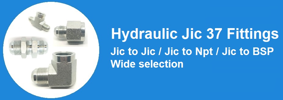 Shop for Jic 37 Degree Flare Hydraulic Fittings
						