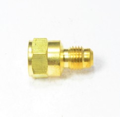Male SAE 45 Degree Gas Flare to NPT Female Adapter Fittings