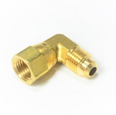 Swivel Female to Male SAE 45 Degree Gas Flare Elbow Fittings